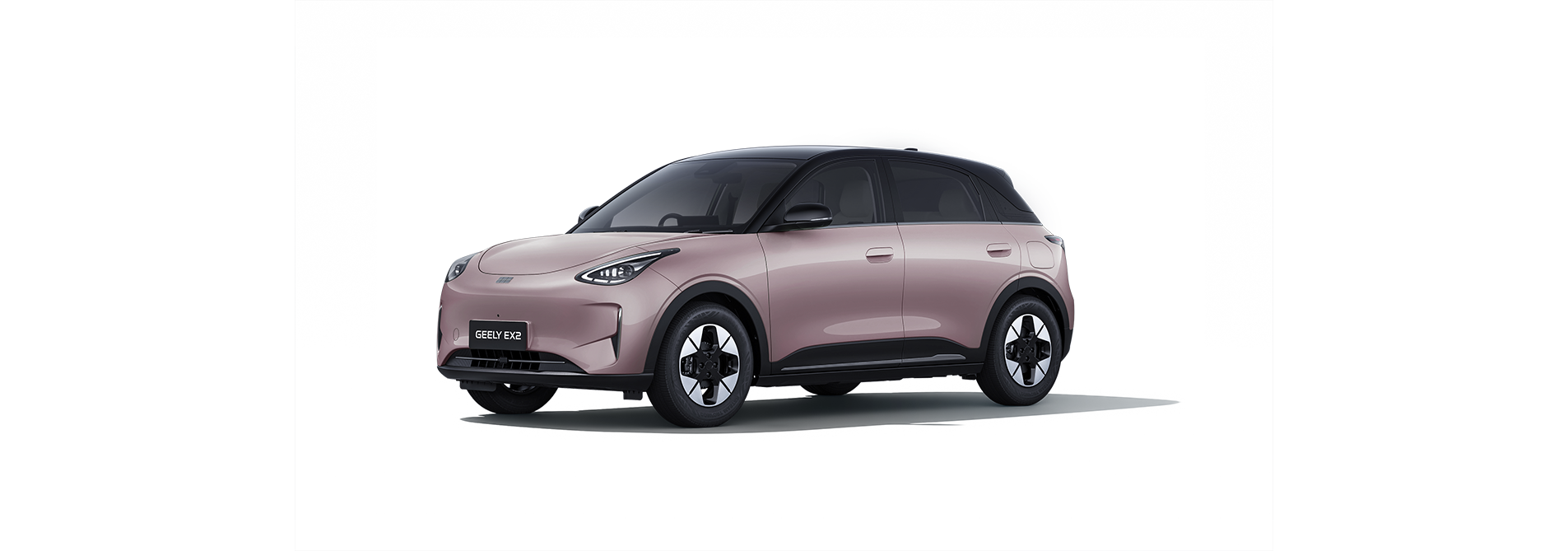 Geely EX2 в розом цвете